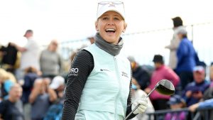 Jessica Korda bei der Ladies European Tour Aramco Team Series. (Foto: Getty)