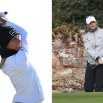 Sophia Popov und Jessica Korda bei der LPGA Tour Women's British Open 2022. (Foto: Getty)