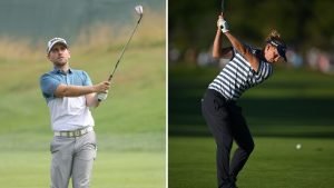 Nicolai von Dellingshausen und Marcel Siem schaffen auf der DP World Tour den Sprung ins Wochenende. (Fotos: Getty)