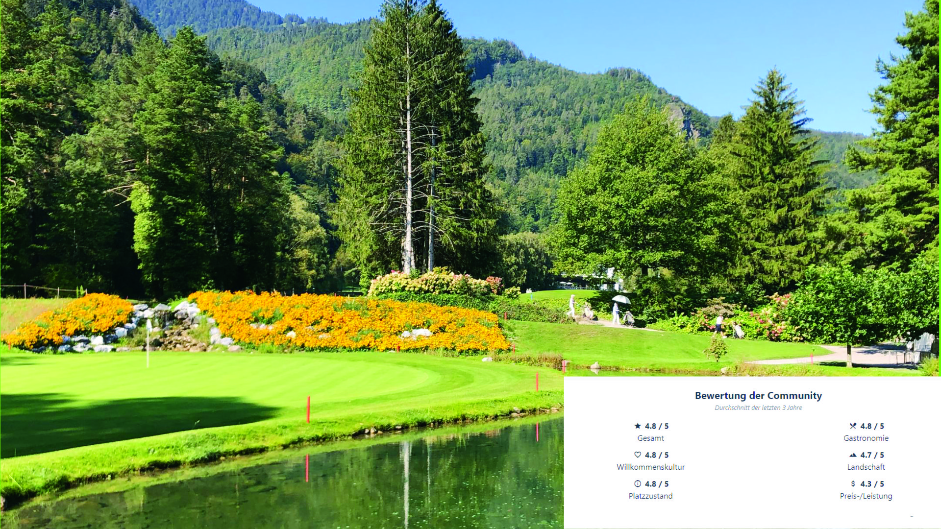 Der Golf Club Bad Rafaz landet auf Platz 3 der besten Golfclubs. (Foto: Jürgen Linnebürger)