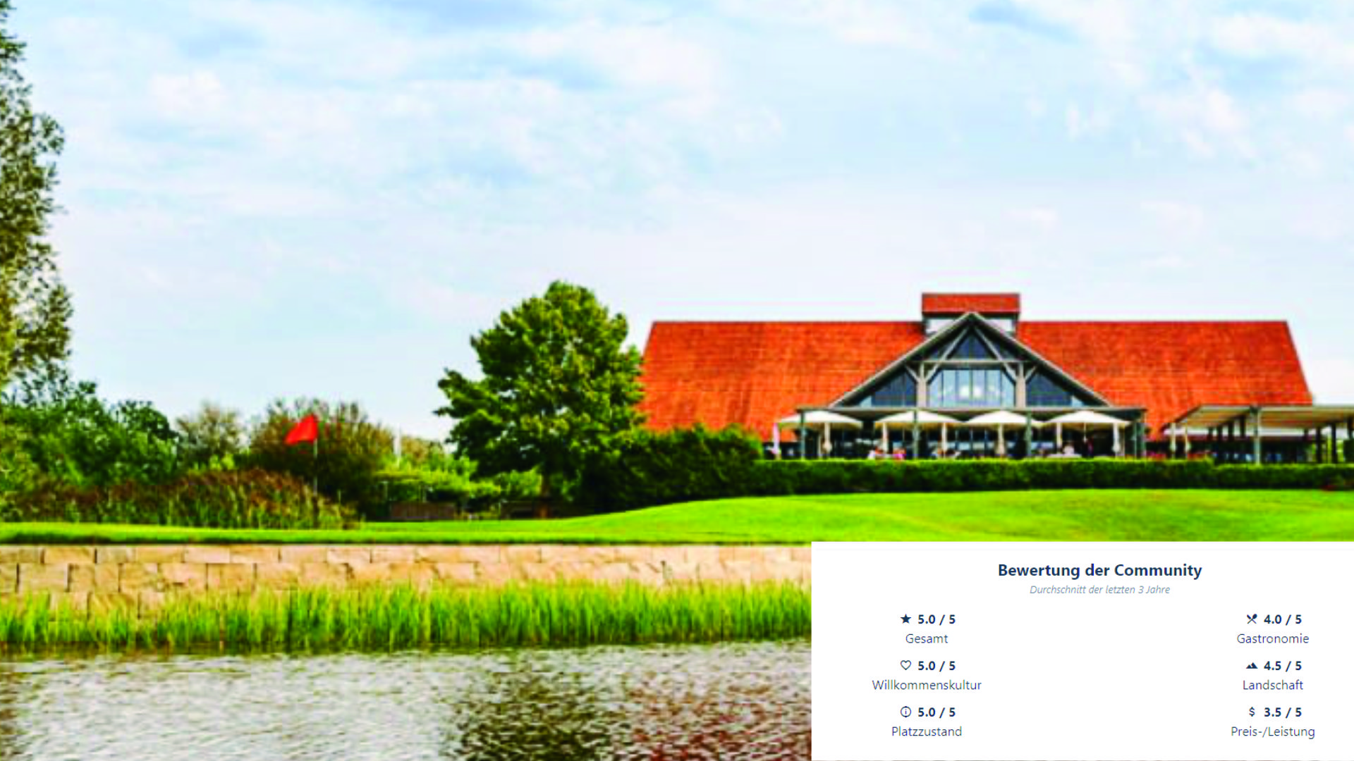 Der Golfpark Otelfingen belegt Platz 8 der besten Golfclubs. (Foto: Golfpark Otelfingen)
