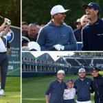 Niall Horan (links), Mark Noble (oben), Tom Felton und Lando Norris (unten) sind nur einige der zahlreich erschienenen Celebrities. (Foto: BMW Group)