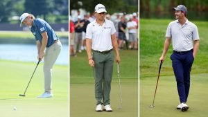 Sie gehören zu den besten Puttern der Saison: Cameron Smith, Vince Whaley und Justin Thomas (v.l.). (Foto: Getty)