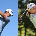 Bernd Wiesberger (li.) und Cameron Smith (re.) beim LIV Golf Series Event in Boston. (Foto: Getty)