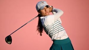 Aline Krauter schießt bei ihrem Profi-Debüt eine 66. (Foto: Twitter/@GolfCentral)