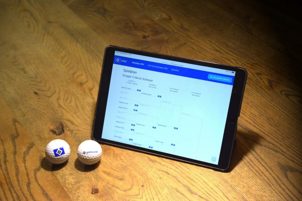 Projektfoto Matchplaybutler – digitale Matchplayverwaltung (Bild: HSV Golf-Club)