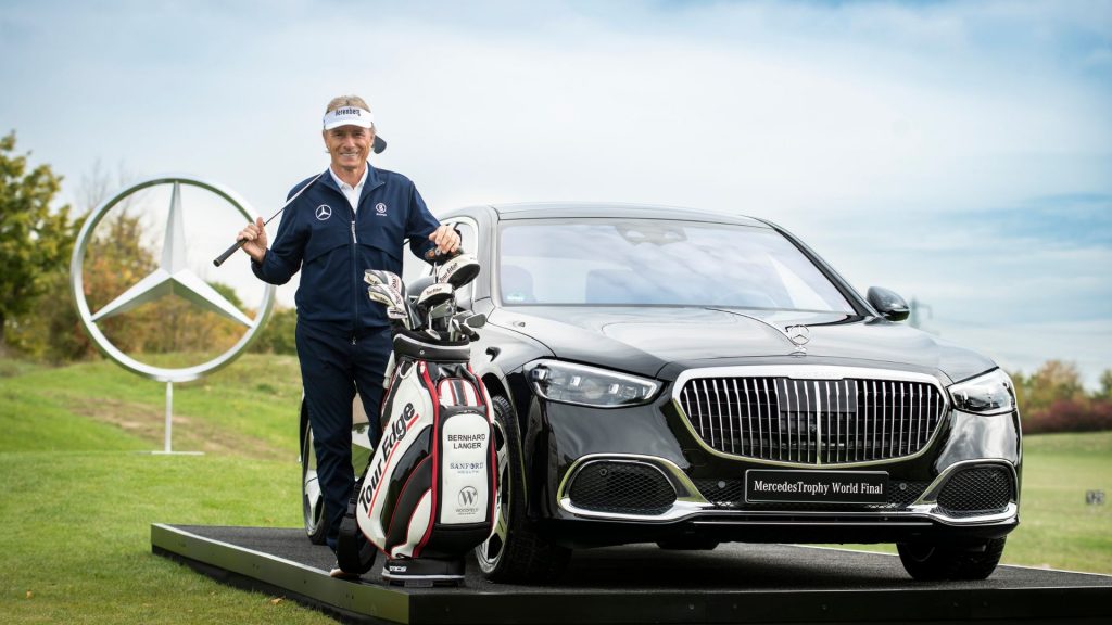 Mercedes-Benz begleitet Bernhard Langer fast seine gesamte Karriere lang. (Foto: Stefan von Stengel)