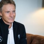 Bernhard Langer im Interview mit Golf Post beim Mercedes Trophy World Final. (Foto: Stefan von Stengel)