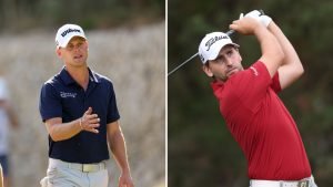 Klasse Auftakt auf der European Tour: Hurly Long (li.) und Nicolai von Dellingshausen. (Foto: Getty)