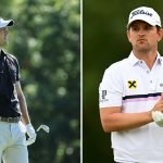 Martin Kaymer und Bernd Wiesberger am zweiten Tag der LIV Golf Serie in Bangkok. (Foto: Getty)