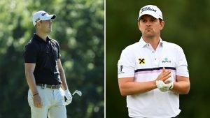 Martin Kaymer und Bernd Wiesberger am zweiten Tag der LIV Golf Serie in Bangkok. (Foto: Getty)