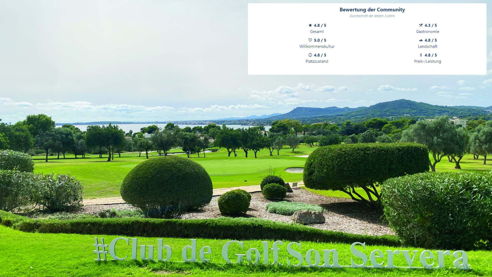Der Golf Son Servera auf Platz 2 der beliebtesten Golfplätze Mallorcas. (Foto: Golf Post/ Matthias Gräf)