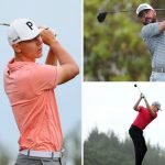 Matti Schmid, Stephan Jäger und Matthias Schwab bei der PGA Tour Bermuda Championship 2022. (Foto: Getty)