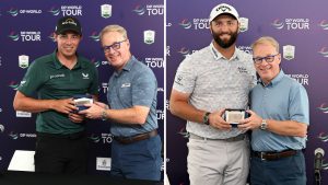 Matthew Fitzpatrick und Jon Rahm werden Ehrenmitglieder der DP World Tour. (Foto: Getty)