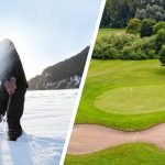 Wintergolf auf Sommergrüns? - Die GolfRange Augsburg macht's möglich. (Foto: GolfRange Augsburg)(