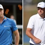 Viktor Hovland und Scottie Scheffler in Mexiko. (Foto: Getty)