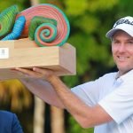 PGA Tour: Russell Henley und seine neue Trophäe. (Foto: Getty)