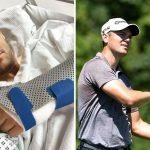 Martin Kaymer nach seiner Operation. (Foto: Instagram @martinkaymer59/ Getty)