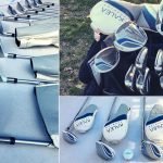 Die TaylorMade Kalea Premier Serie umfasst einen kompletten Schlägersatz, der speziell auf Golferinnen abgestimmt ist. (Fotos: Melanie Oltersdorf)