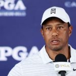 Tiger Woods hält dem Golfsport die Bergpredigt. (Foto: Getty)