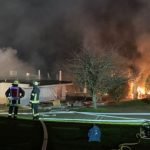 Feuer auf der GolfRange Dortmund. (Foto: Instagram/@feuerwehrdortmund)