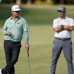 Die Führenden nach Runde 1: Charley Hoffman (li.) und Ryan Palmer. (Foto: Getty)