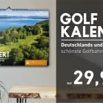 Der Golfkalender jetzt für nur 29,95€