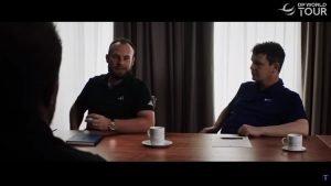 Tyrrell Hatton in "Golf Psycho" der European Tour. (Foto: Youtube/ DP World Tour)