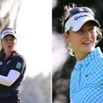 Brooke Henderson und Nelly Korda in der zweiten Runde des LPGA Tour Tournament of Champions 2023. (Foto: Getty)