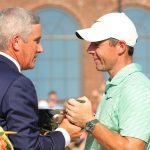 Zwei Antreiber der Änderungen auf der PGA Tour: Commissioner Jay Monahan (li.) und Rory McIlroy. (Foto: Getty)