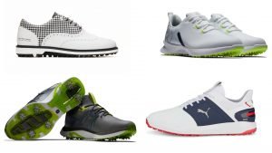 Die neuen Golfschuhe der Saison 2023. (Foto: Duca del Cosma/ FootJoy/ Puma)