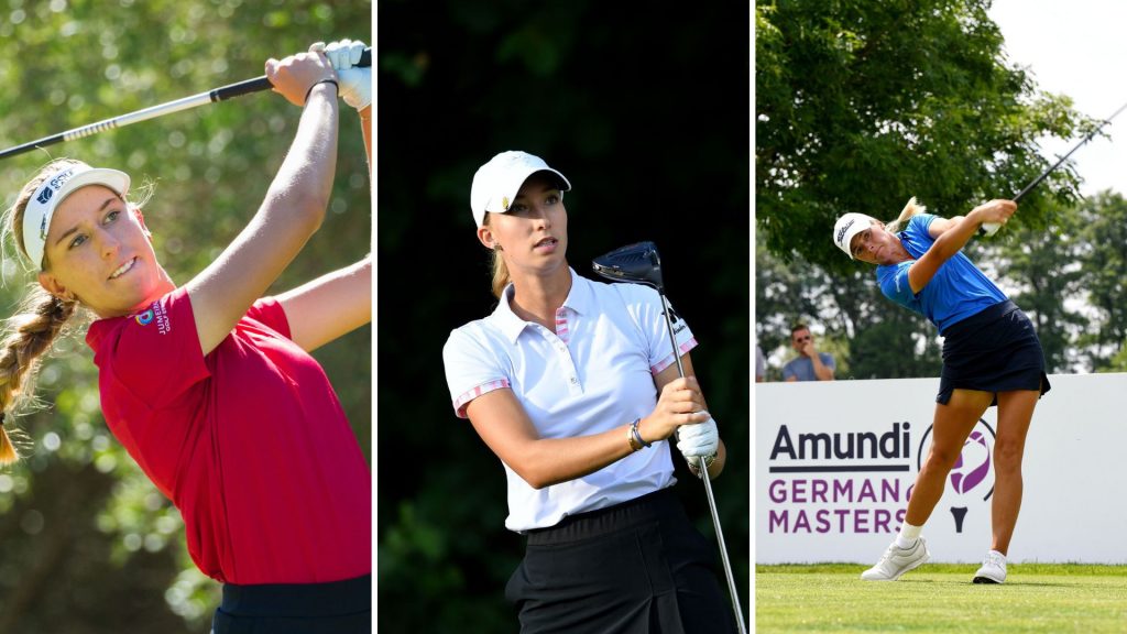 Deutscher Nachwuchs: Chiara Noja, Alexandra Försterling und Sophie Witt (v.l.n.r.). (Foto: Getty)