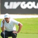 Sebastian Munoz aus dem Torque GC am ersten Tag der LIV Golf League in Tucson. (Foto: Getty)