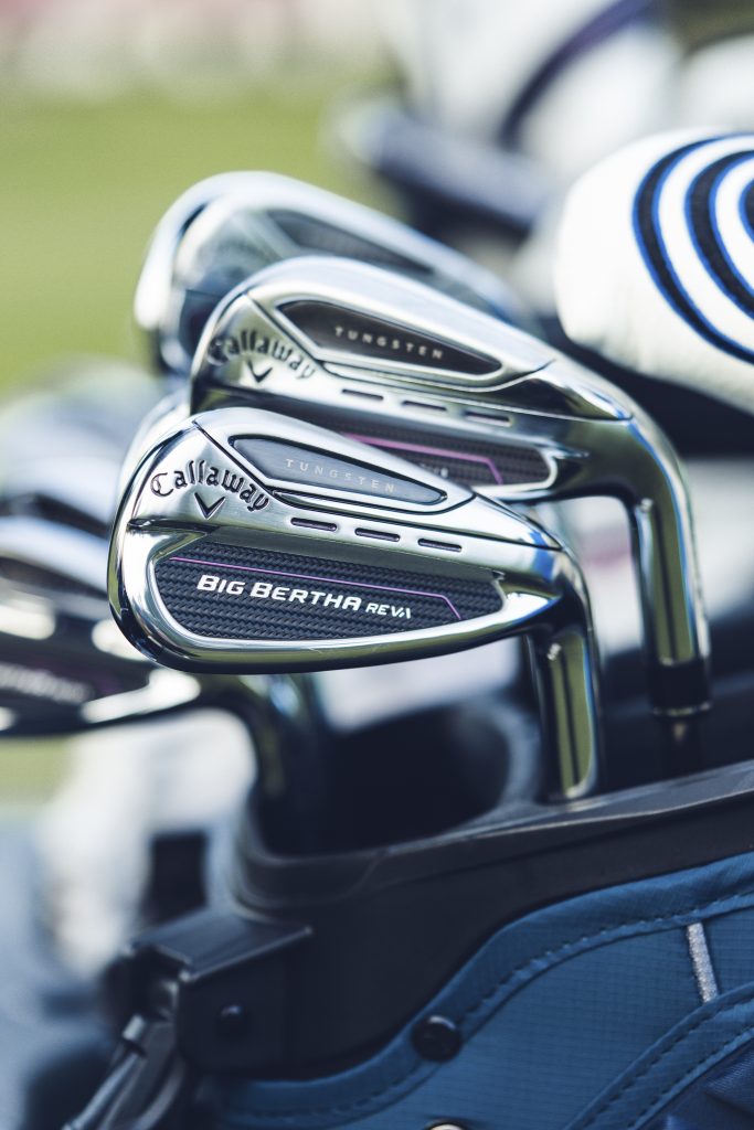 Ein Hingucker im Bag - Die Callaway Big Bertha Reva Eisen (Foto: Callaway)