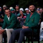Scottie Scheffler und Jon Rahm beim US Masters 2023: Die neue und die alte Nummer 1 der Golf-Welt. (Foto: Getty)