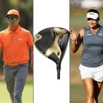 Meilensteine aus 50 Jahren: Berühmte Golfschläger und Markenbotschafter von Cobra. (Fotos: links, mitte, rechts: Cobra-Puma; Spielerin und Spieler: Getty)