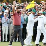 Jon Rahm nach seinem Sieg beim US Masters 2023. (Foto: Getty)