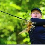 Olivia Meinecke (Düsseldorfer GC) stellte beim zweiten Spieltag der Deutschen Golf Liga einen neuen Platzrekord auf. (Foto: DGV_stebl)