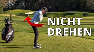 Golftraining für Anfänger. Die Methode zur richtigen Drehung. (Foto: Golf für Grünschnäbel)