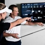 An modernen Simulatoren wird bewertet, welche Golfschläger die passenden sind. (Foto: HIO Fitting)