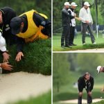 Corey Conners diskutiert bei der PGA Championship 2023. (Foto: Getty)