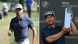 Max Kieffer wird Dritter bei der BMW International Open 2023 und Thriston Lawrence sichert sich den Sieg. (Fotos: Getty)