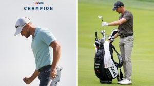 WITB: Das Sieger-Bag von Wyndham Clark bei der US Open 2023. (Foto: Twitter @usopengolf/ Getty)