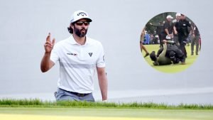 Adam Hadwin wurde bei der Canadian Open auf der PGA Tour unsanft zu Boden gebracht. (Foto: Getty)