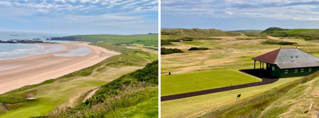 Erhöhte Abschläge in herausfordernde Fairways und Grüns (Foto: Jürgen Linnebürger)