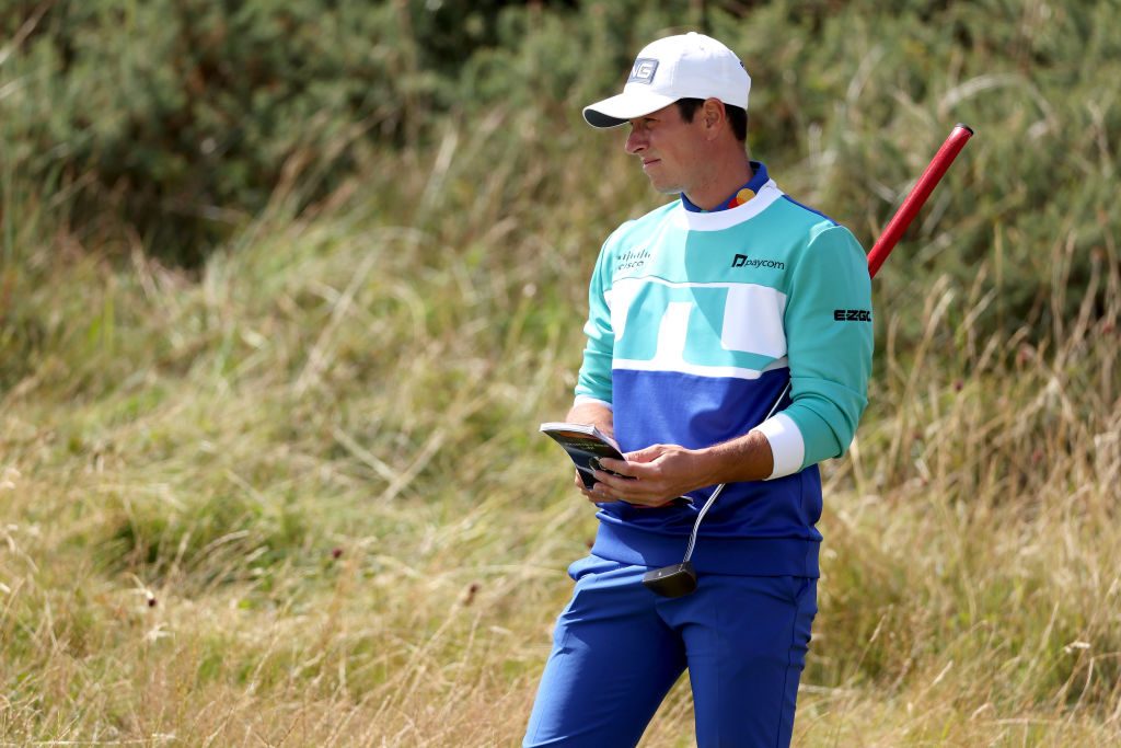 Das Outfits zum zweiten Tag von Viktor Hovland und J. Lindeberg. (Foto: Getty)