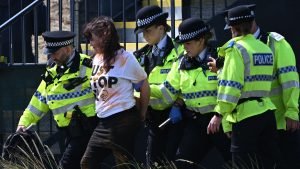 Die British Open wurde zum Ziel für "Just Stop Oil" Proteste. (Foto: Getty)