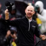 Brian Harman jubelt auf dem 18. Grün. (Foto: Getty)