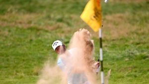 Die Bunker bei der British Open 2023 sind eine Herausforderung. (Foto: Getty)