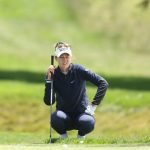 Das Wetter verlangt Nelly Korda volle Konzentration ab. (Foto: Getty)